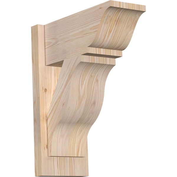 Ekena Millwork Funston Traditional Smooth Outlooker, Douglas Fir, 7 1/2"W x 16"D x 20"H OUT08X16X20FST01SDF - main